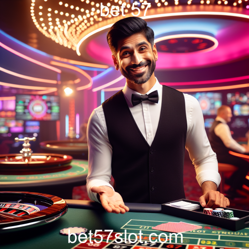 Atração dos Jogos: Cassino Ao Vivo no Bet 57